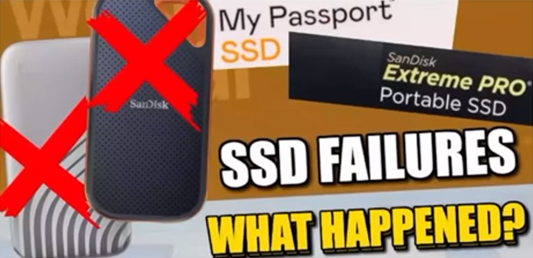 WD MyPassport and SanDisk Extreme Pro Solid State Drives Prone To Early
